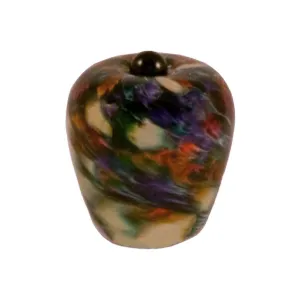 Hand Blown Glass Keepsake Urn in Classic Desert