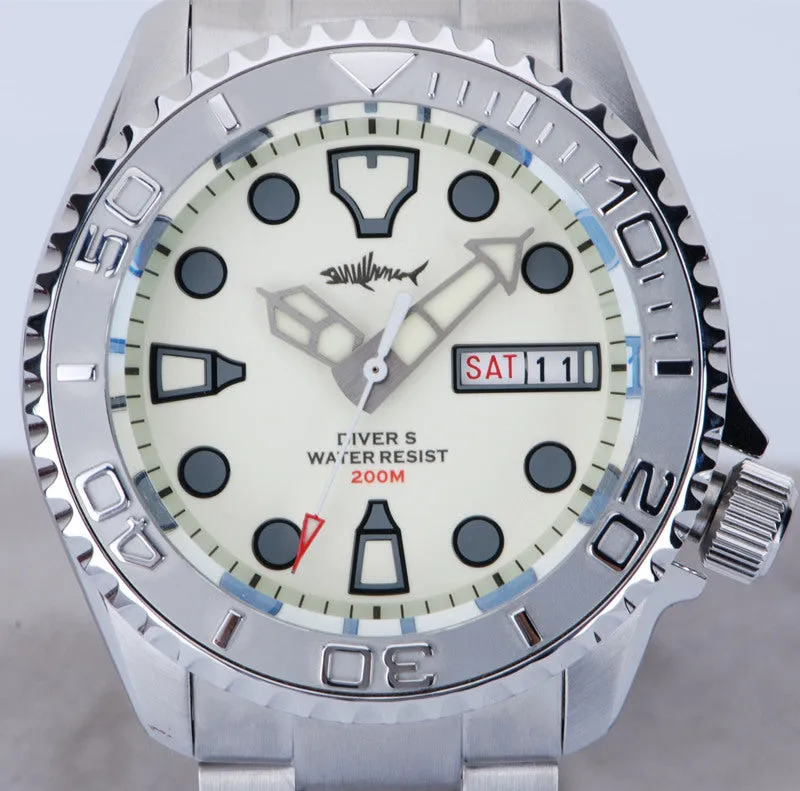 Heimdallr Sharkey Full Luminous 007 Diver Watch V2