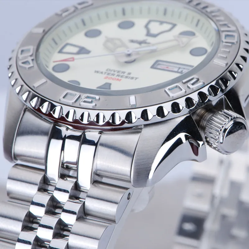 Heimdallr Sharkey Full Luminous 007 Diver Watch V2