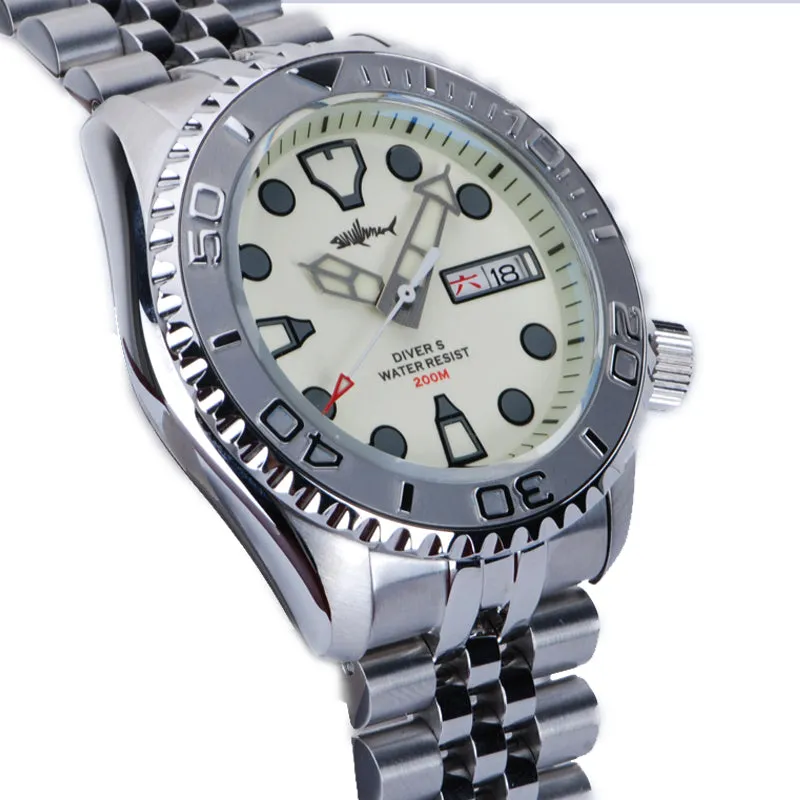 Heimdallr Sharkey Full Luminous 007 Diver Watch V2