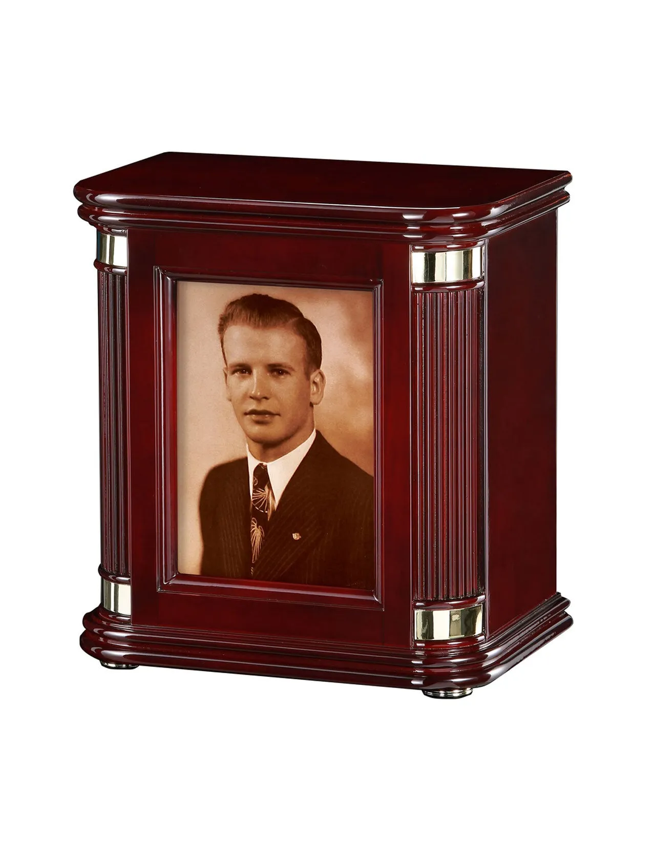 Honor II - High Gloss Photo Wood Urn