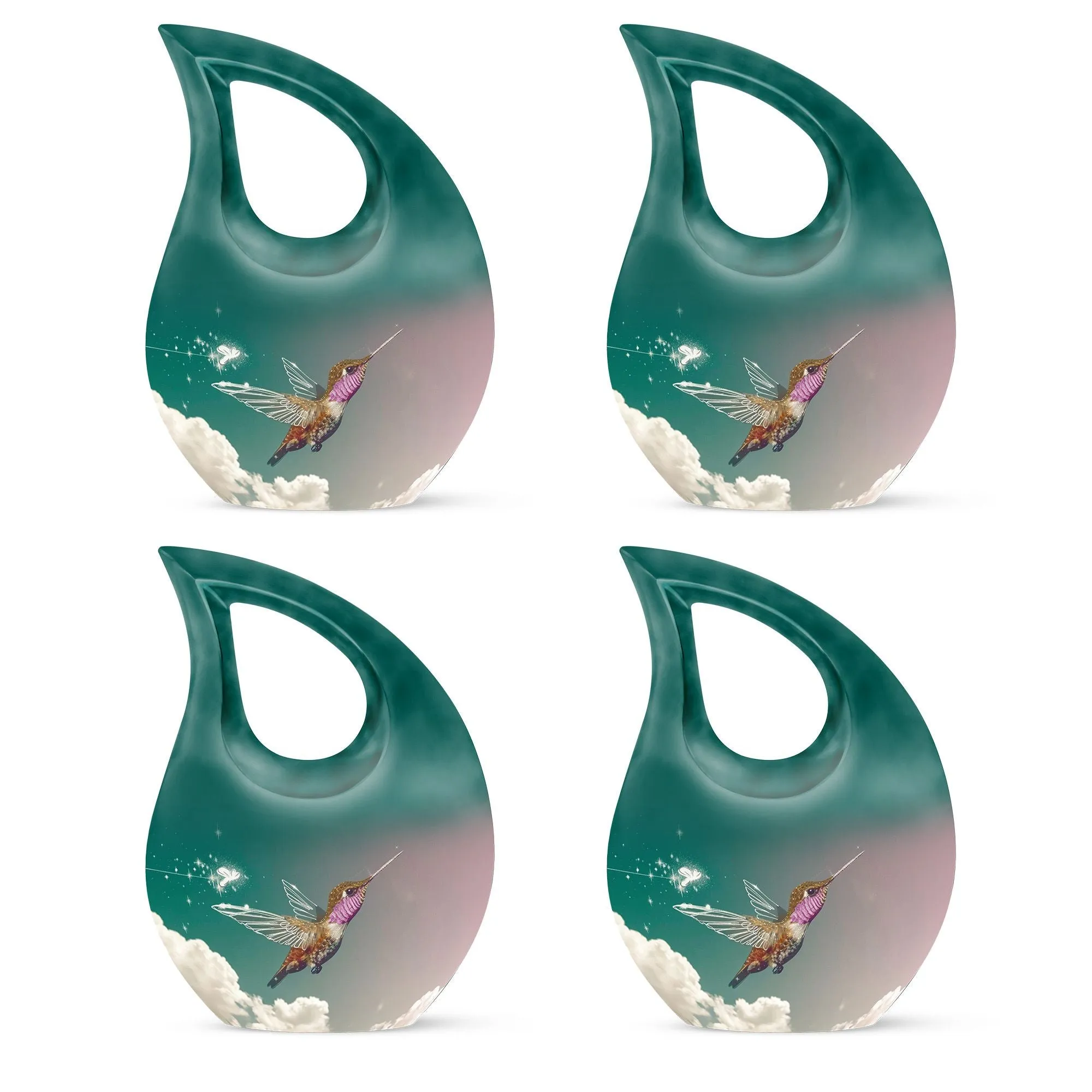 Humming Bird Double Memorial Urn, Constructed for Longevity