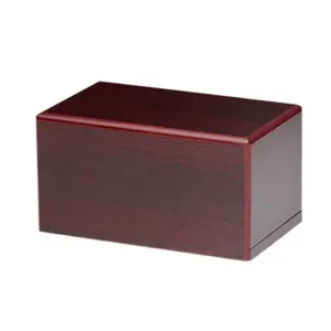 IMPERFECT SELECTION- LARGE MDF Simplicity Urn -B038- Dark Cherry finish