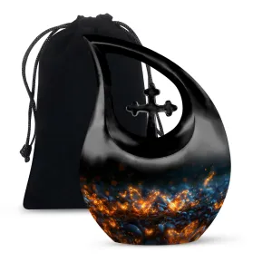 Incandescent Butterfly Dreams Tribute To Mom Remembrance Urn