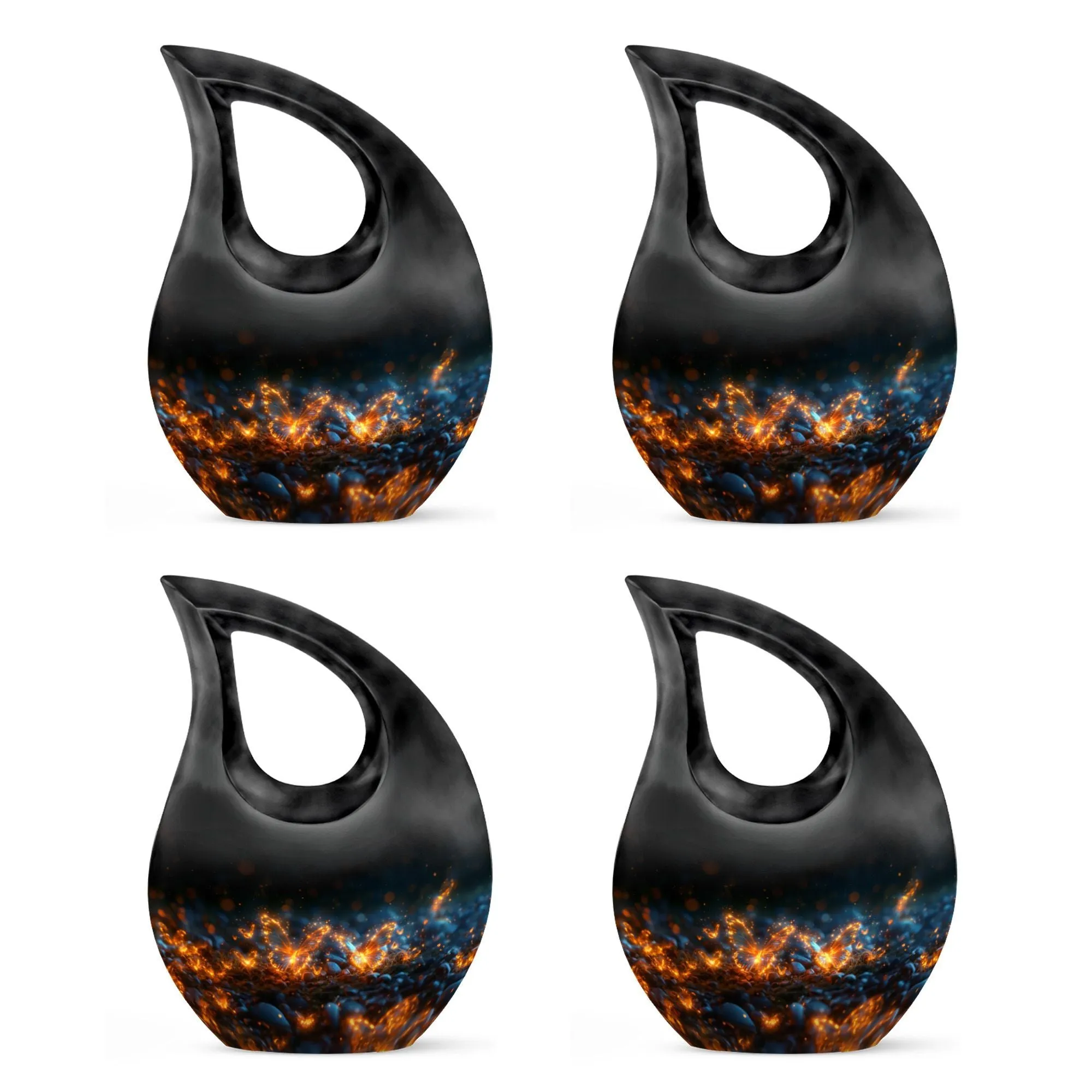 Incandescent Butterfly Dreams Tribute To Mom Remembrance Urn
