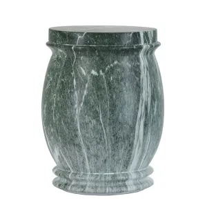 Jade Faux Marble Cremation Urn In Large