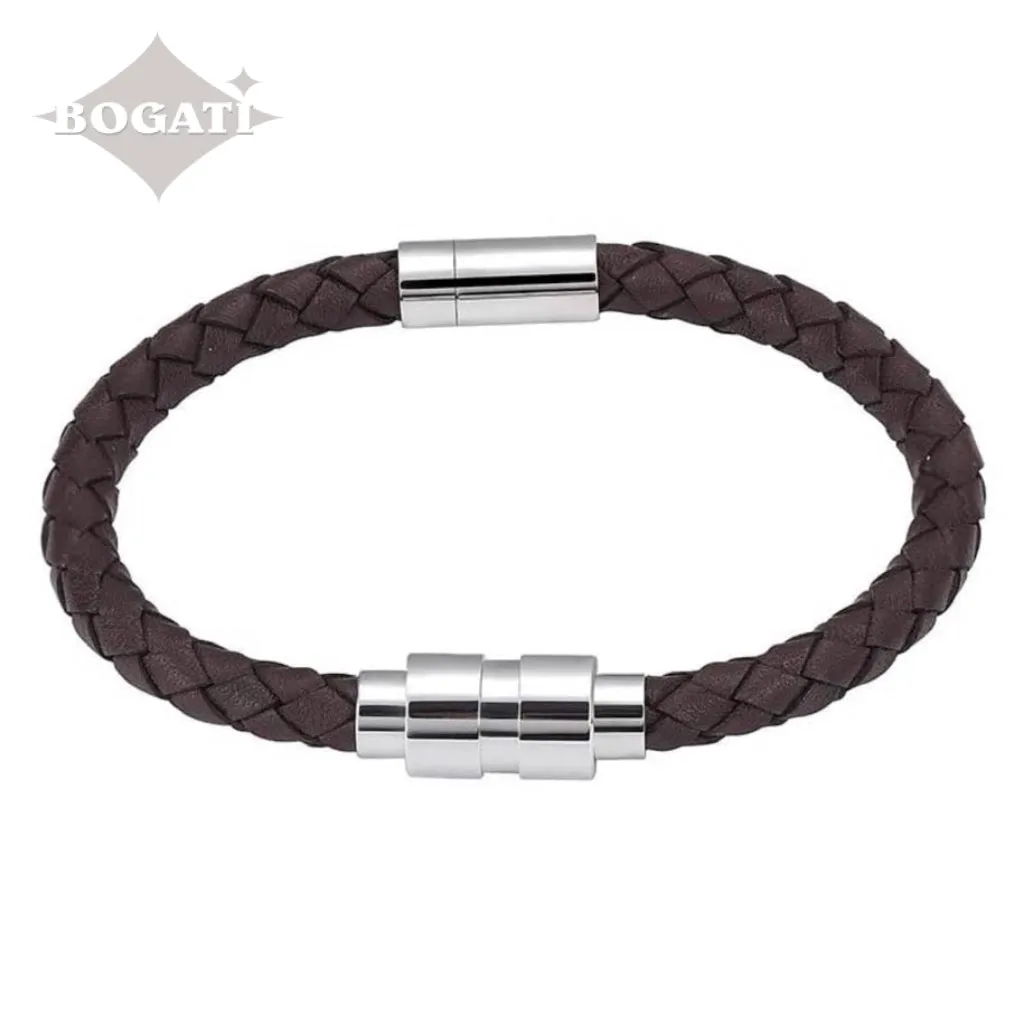 Jewelry Package: Leather Bracelets (Two with Paw Prints) - Pack of 6