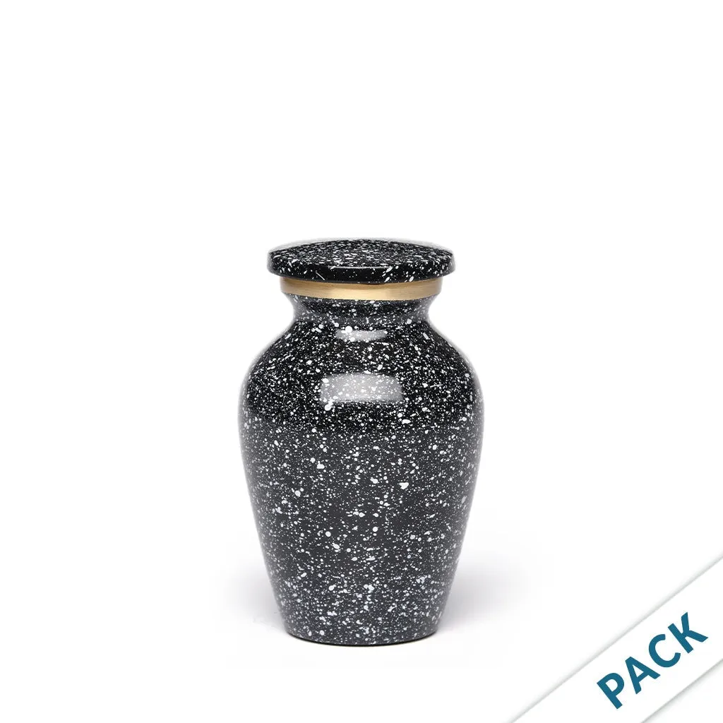 KEEPSAKE Brass urn -1541- Speckled Finish - Pack of 10