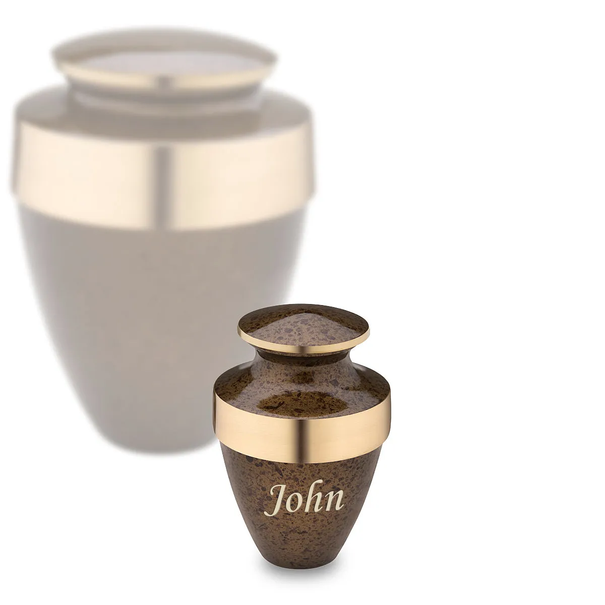 Keepsake Eternity Speckled Auburn Cremation Urn