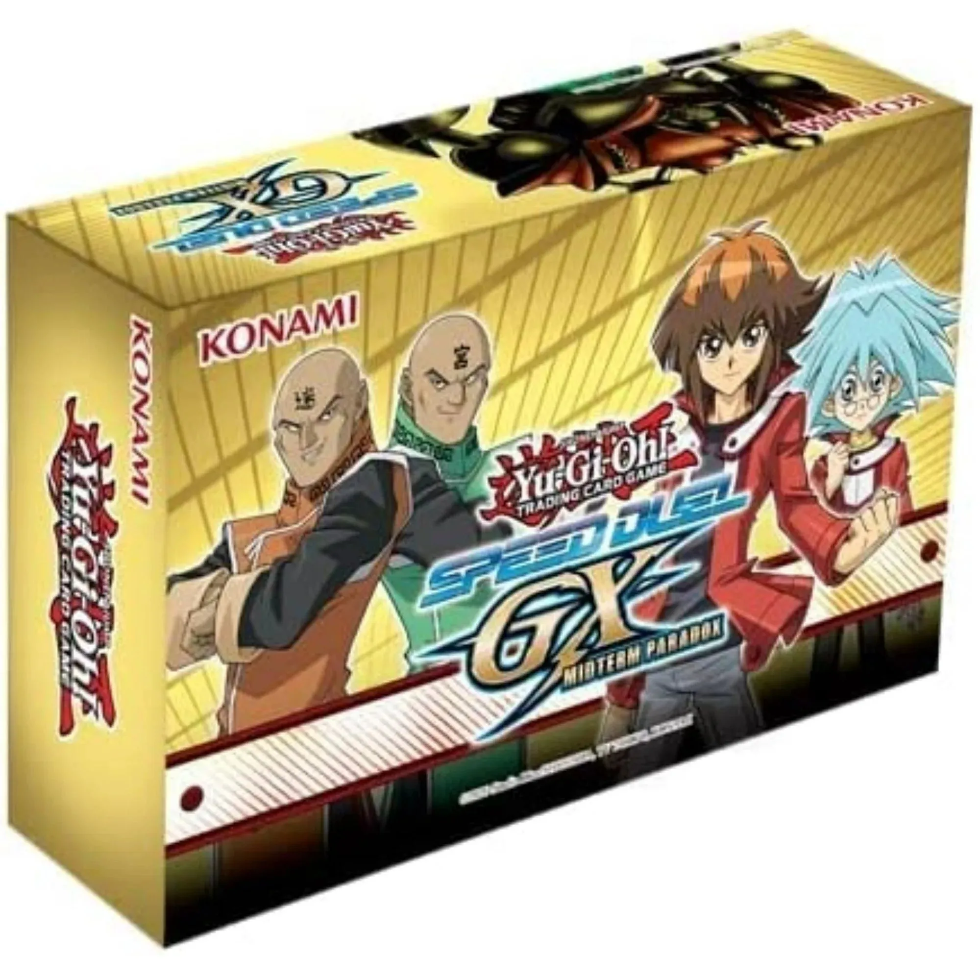Konami ITM0011438  Yu-Gi-Oh! Speed Duel GX Midterm Paradox Mini Box - 100 Cards, 4 Decks, New Skill Cards
