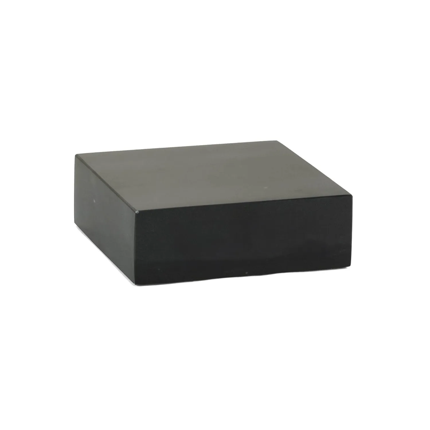 Large Black Genuine Marble Base