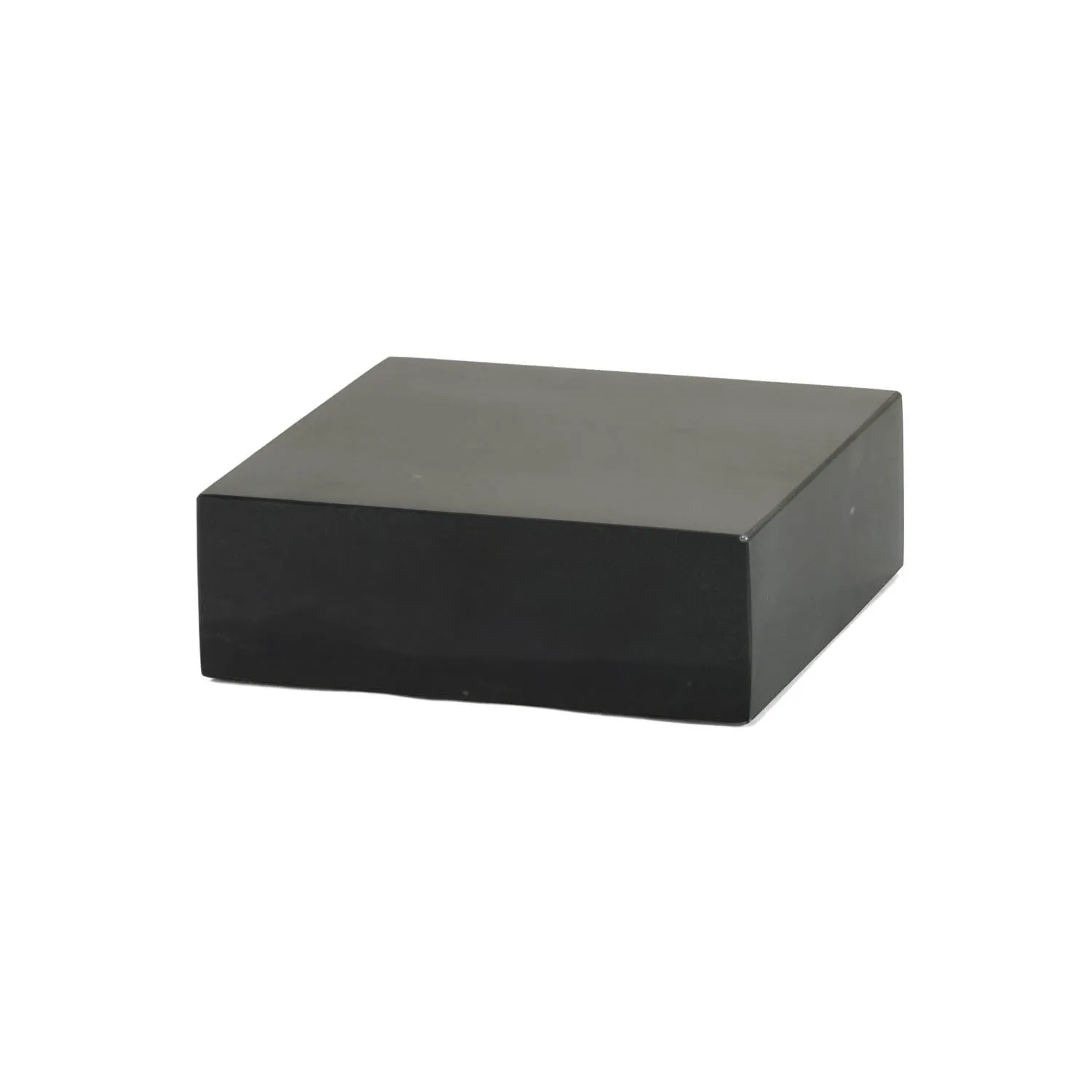 Large Black Genuine Marble Base