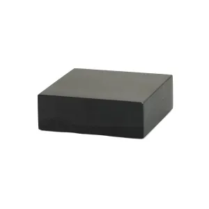 Large Black Genuine Marble Base