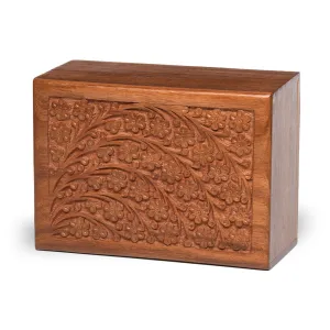 LARGE Rosewood Urn  -2720 - Tree of Life