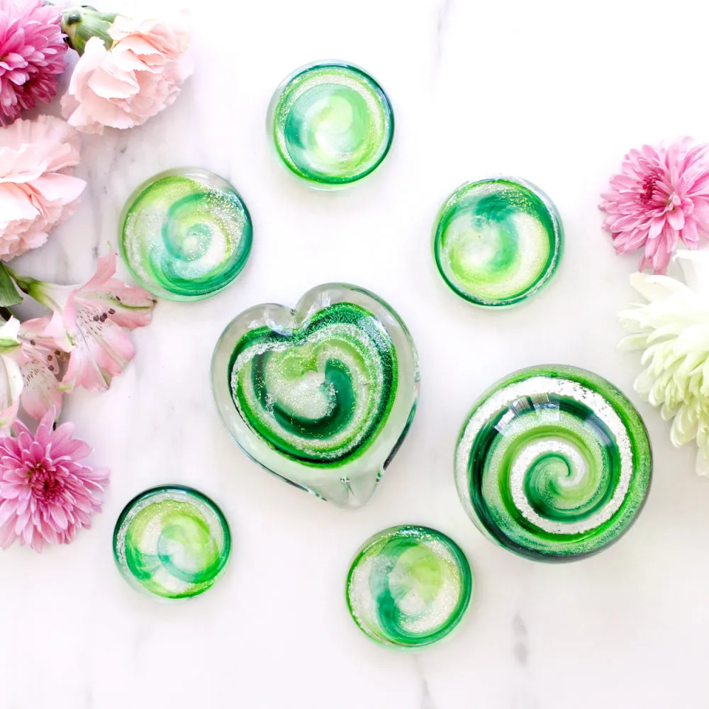 Living Glass Hearts for Pets