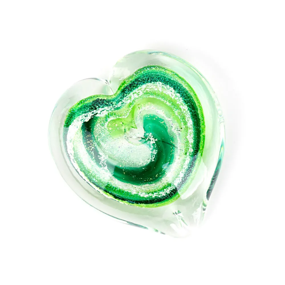Living Glass Hearts for Pets