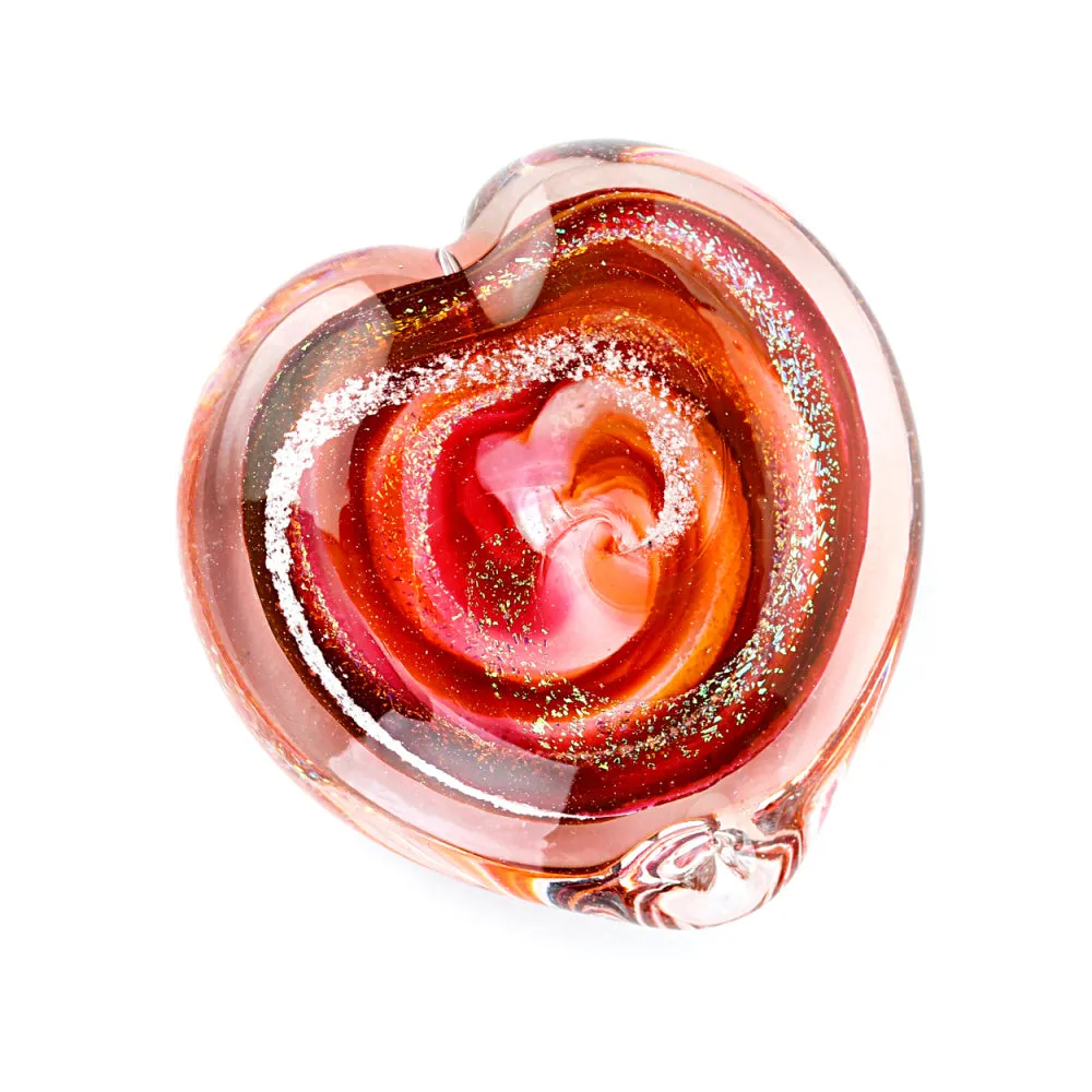 Living Glass Hearts for Pets
