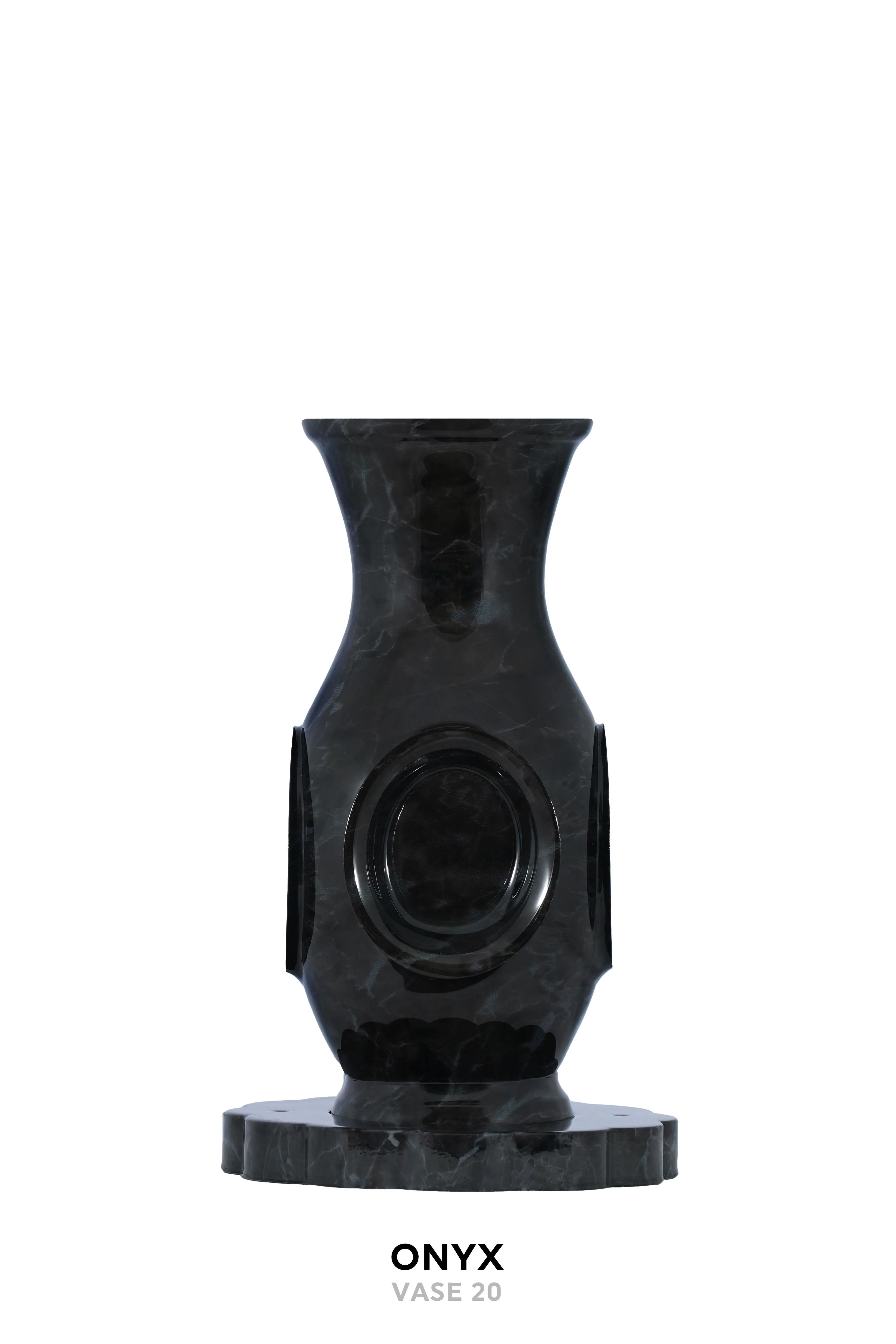 Luxurious Vase Flower Urn - Marble & Woodland Designs
