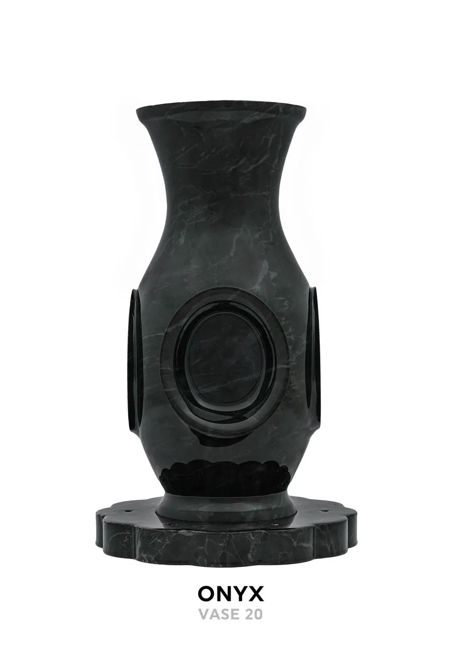 Luxurious Vase Flower Urn - Marble & Woodland Designs