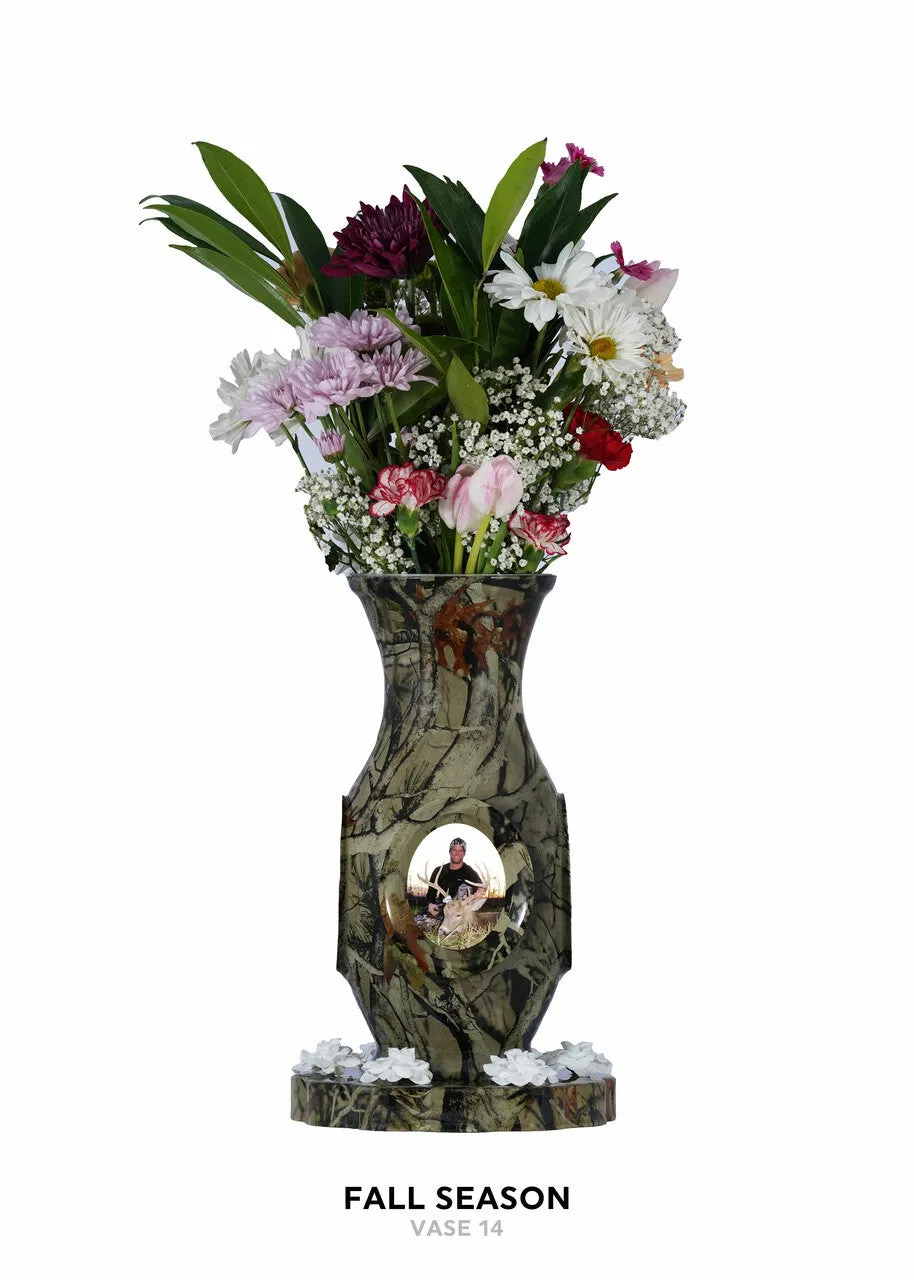 Luxurious Vase Flower Urn - Marble & Woodland Designs