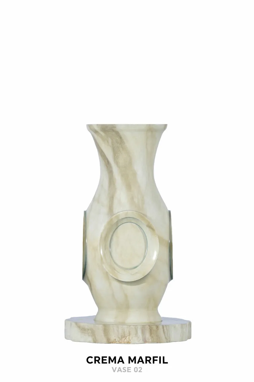 Luxurious Vase Flower Urn - Marble & Woodland Designs