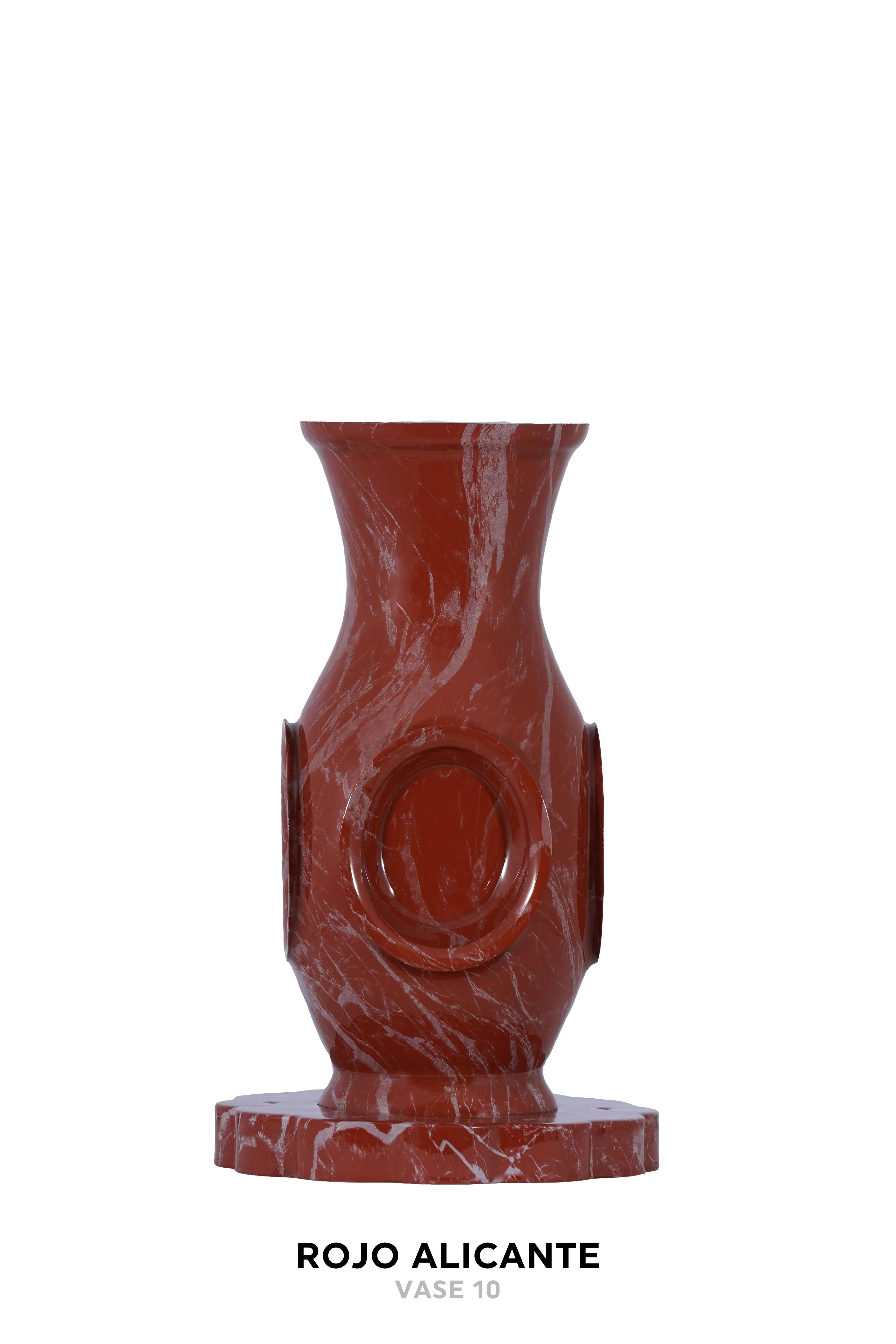 Luxurious Vase Flower Urn - Marble & Woodland Designs
