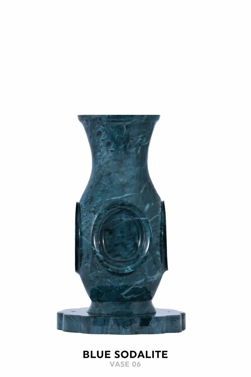 Luxurious Vase Flower Urn - Marble & Woodland Designs