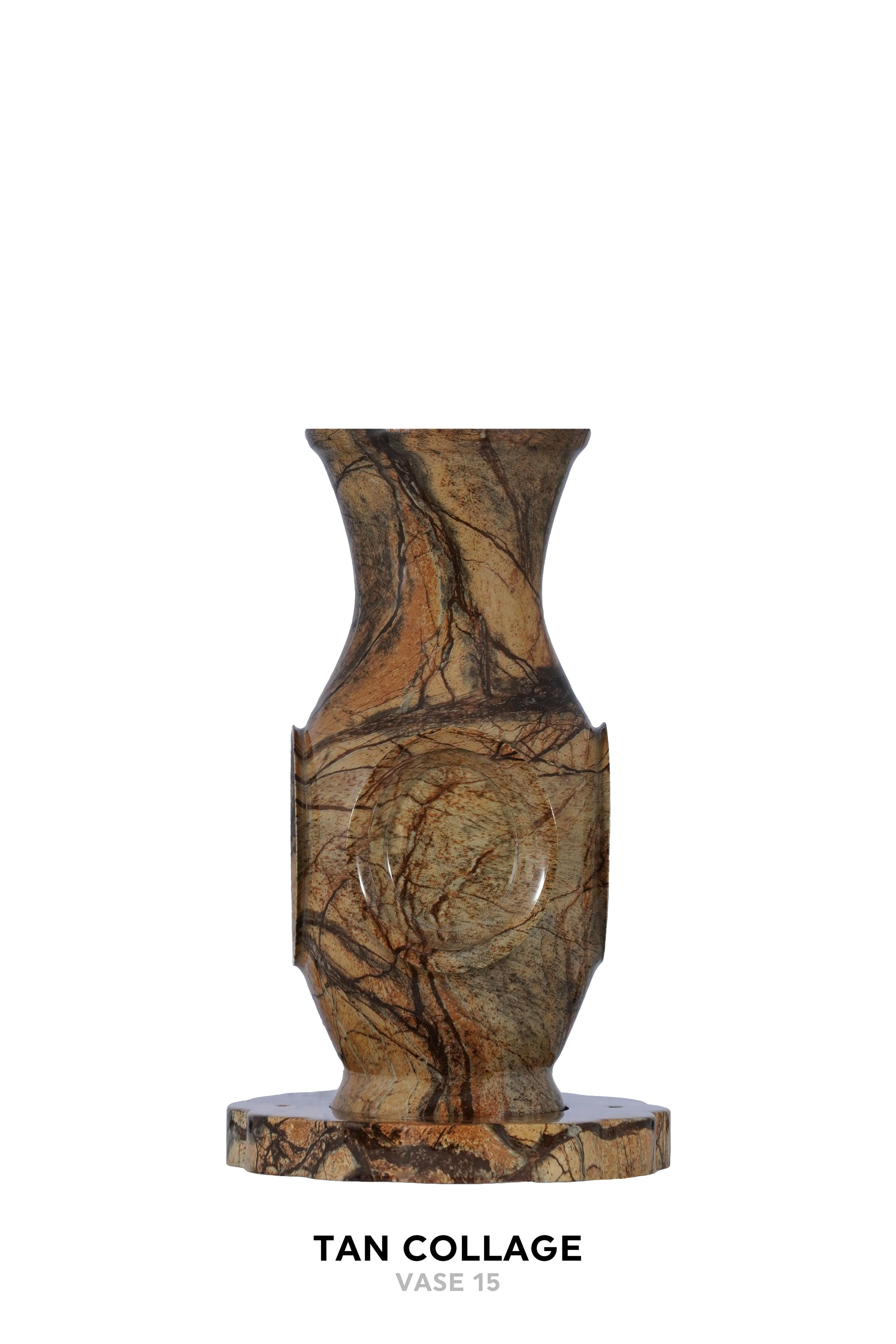 Luxurious Vase Flower Urn - Marble & Woodland Designs