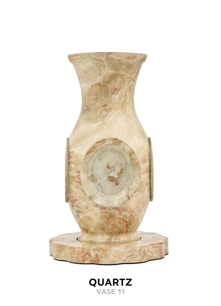 Luxurious Vase Flower Urn - Marble & Woodland Designs