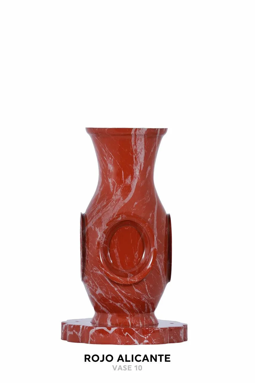 Luxurious Vase Flower Urn - Marble & Woodland Designs