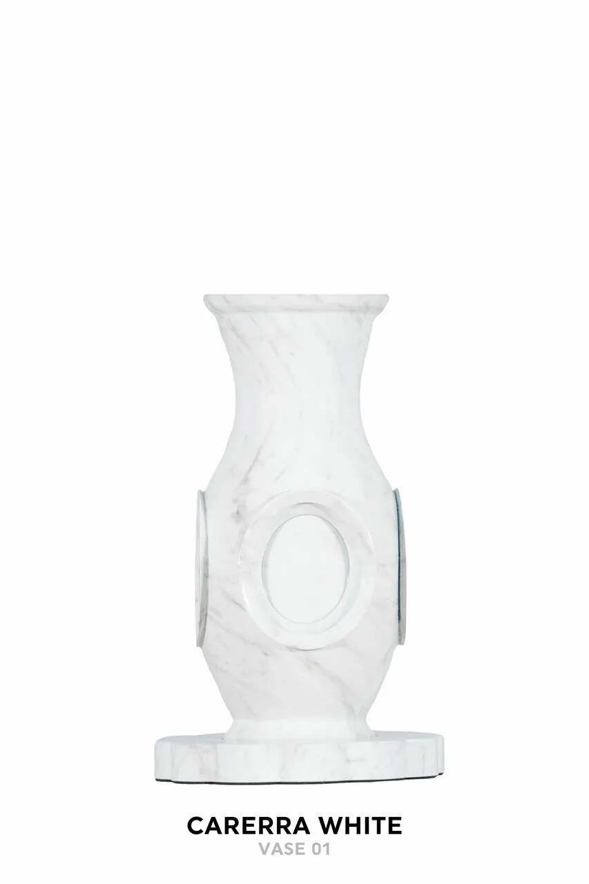 Luxurious Vase Flower Urn - Marble & Woodland Designs