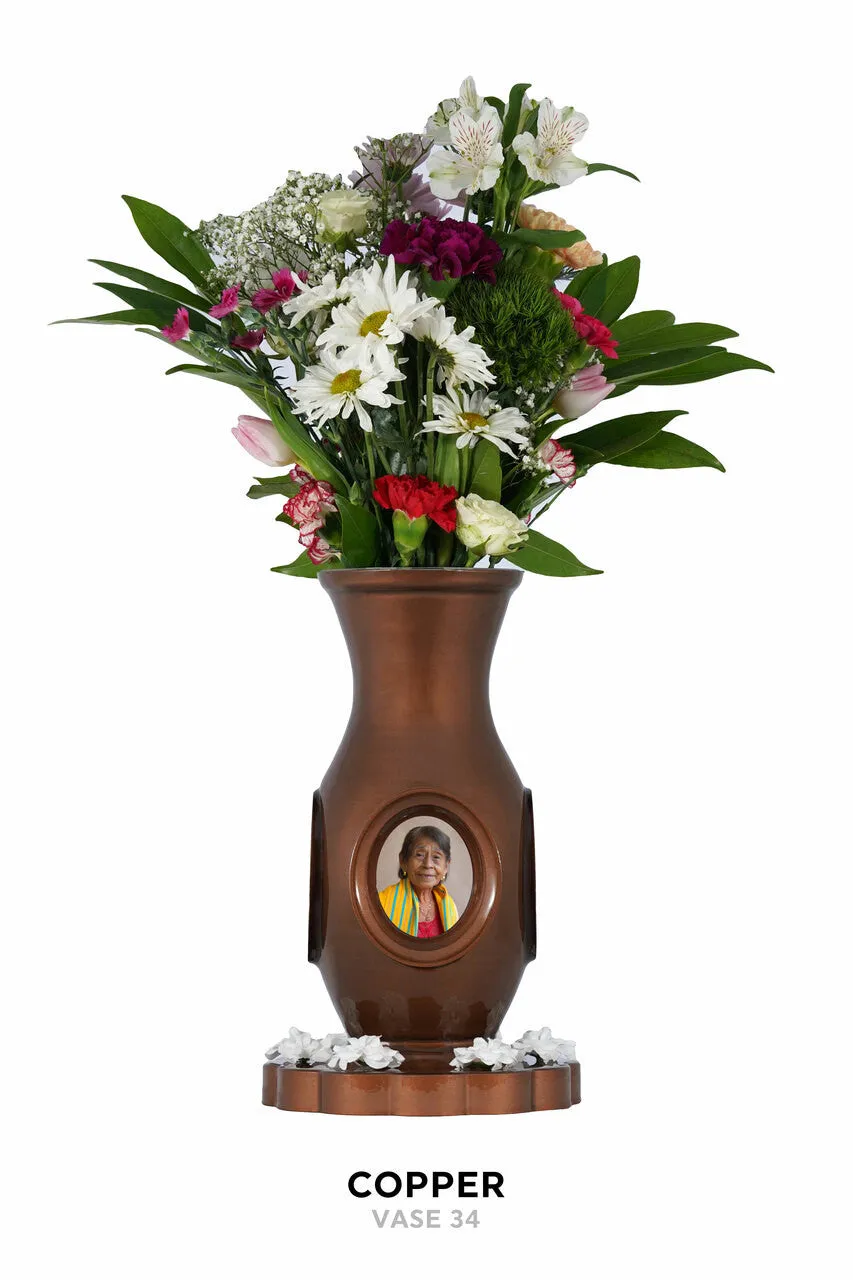 Luxurious Vase Flower Urn - Solid Colors