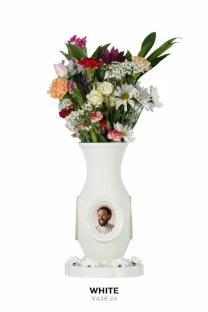 Luxurious Vase Flower Urn - Solid Colors