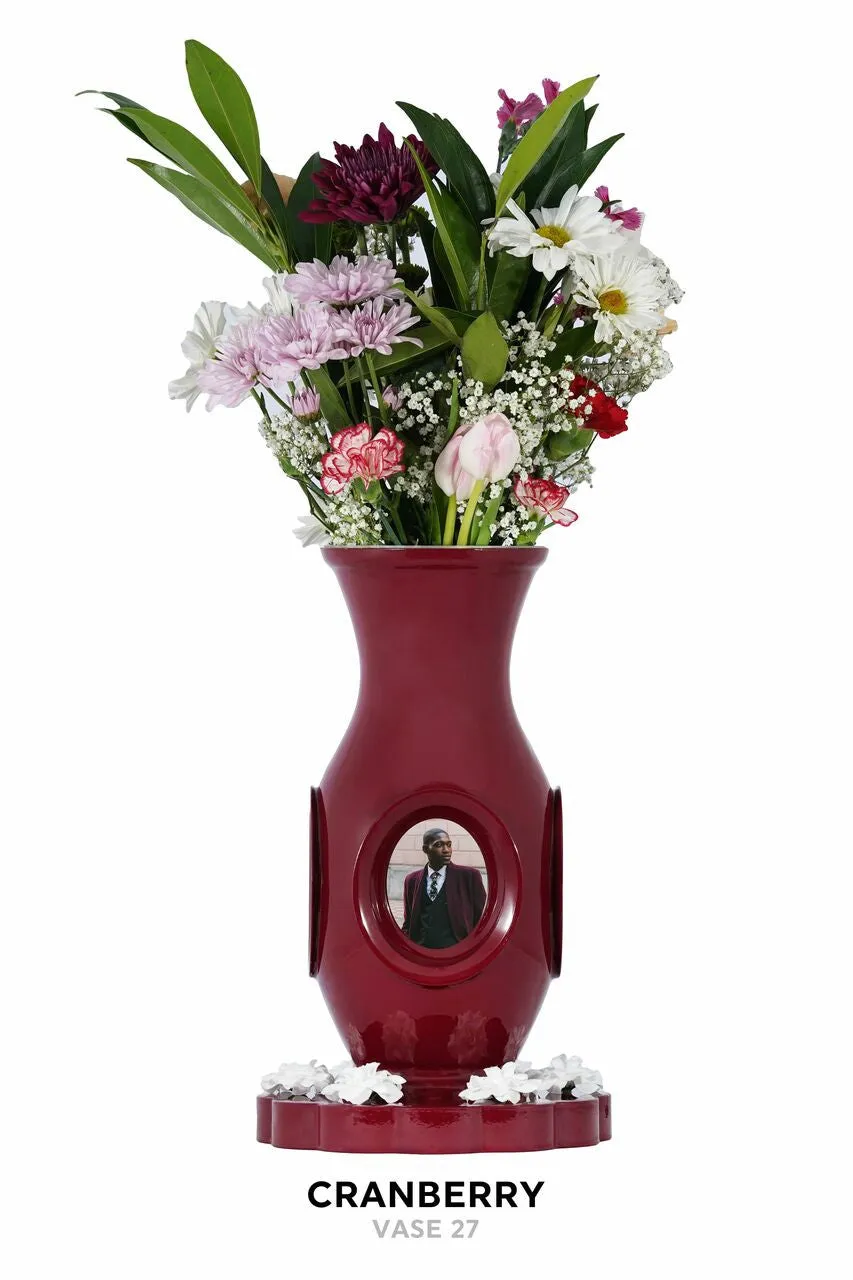 Luxurious Vase Flower Urn - Solid Colors