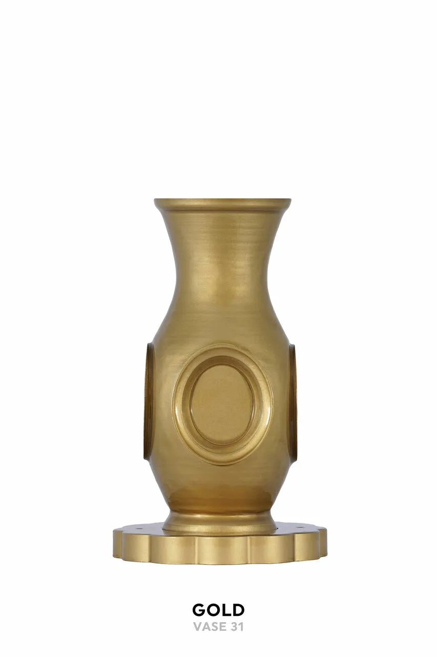 Luxurious Vase Flower Urn - Solid Colors