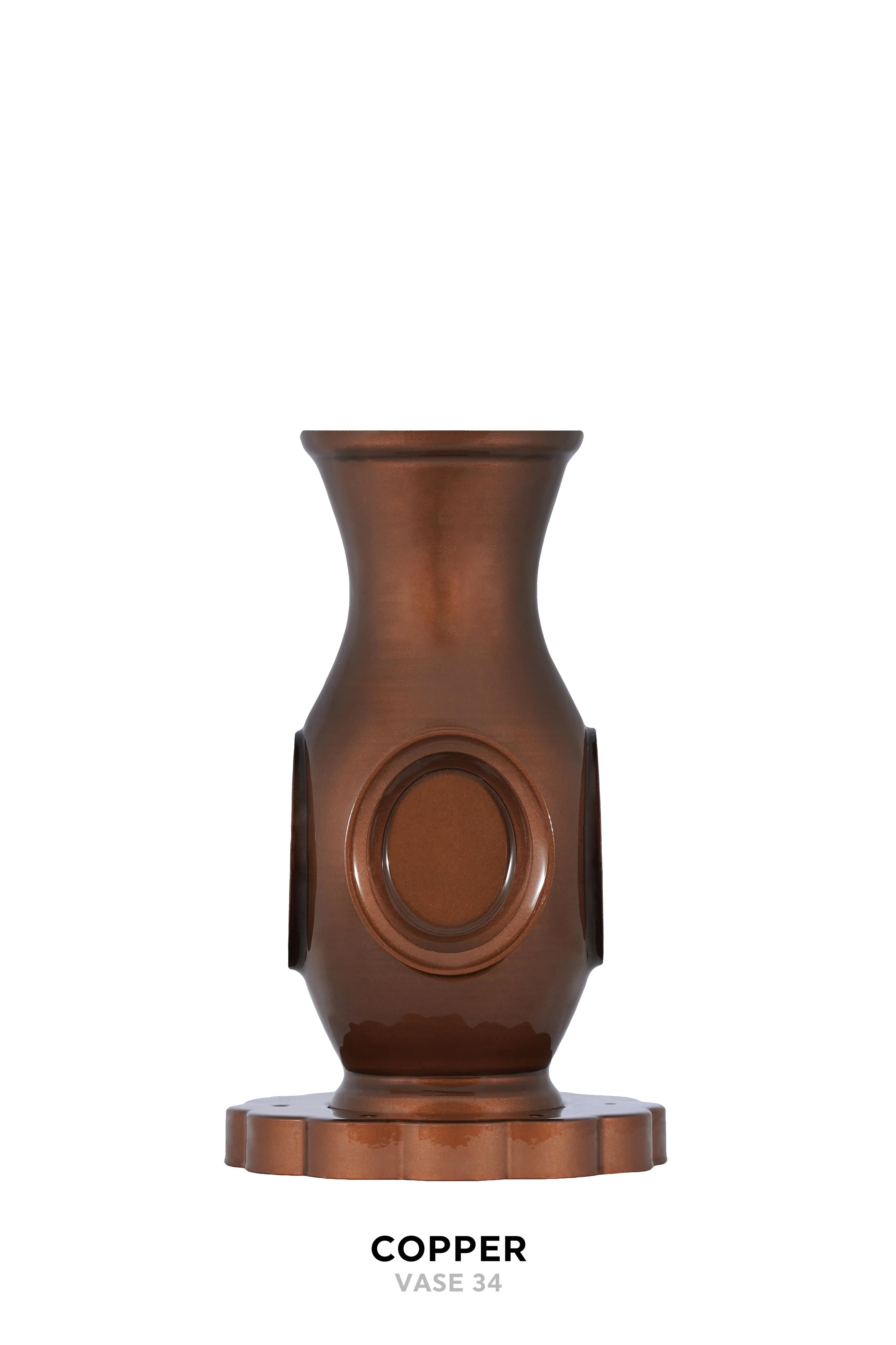 Luxurious Vase Flower Urn - Solid Colors
