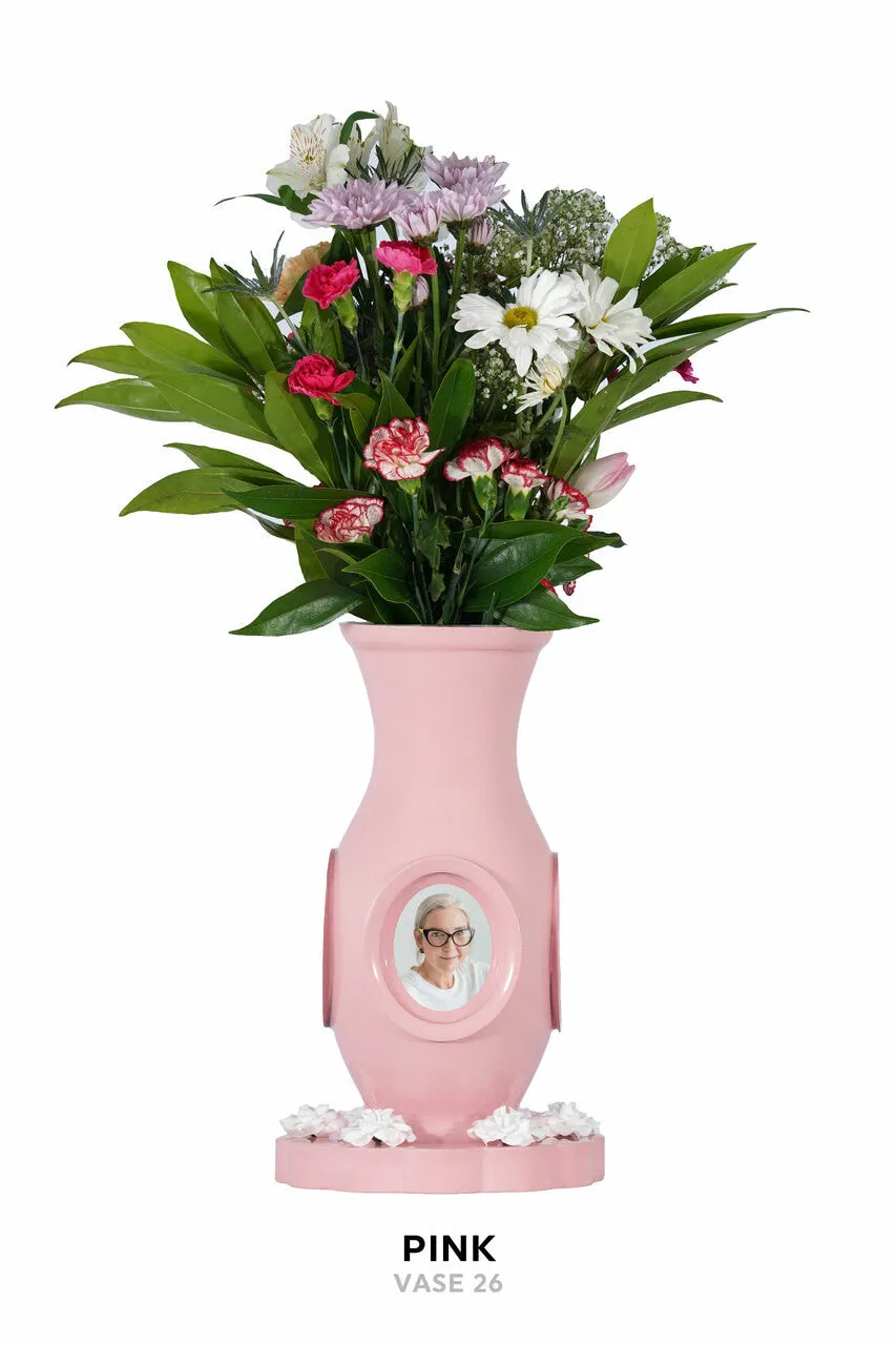 Luxurious Vase Flower Urn - Solid Colors