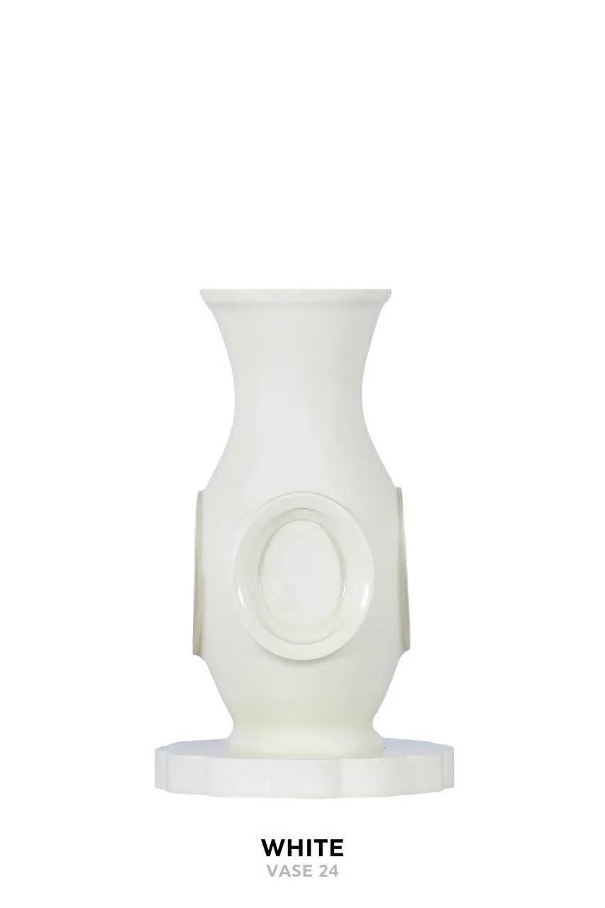 Luxurious Vase Flower Urn - Solid Colors