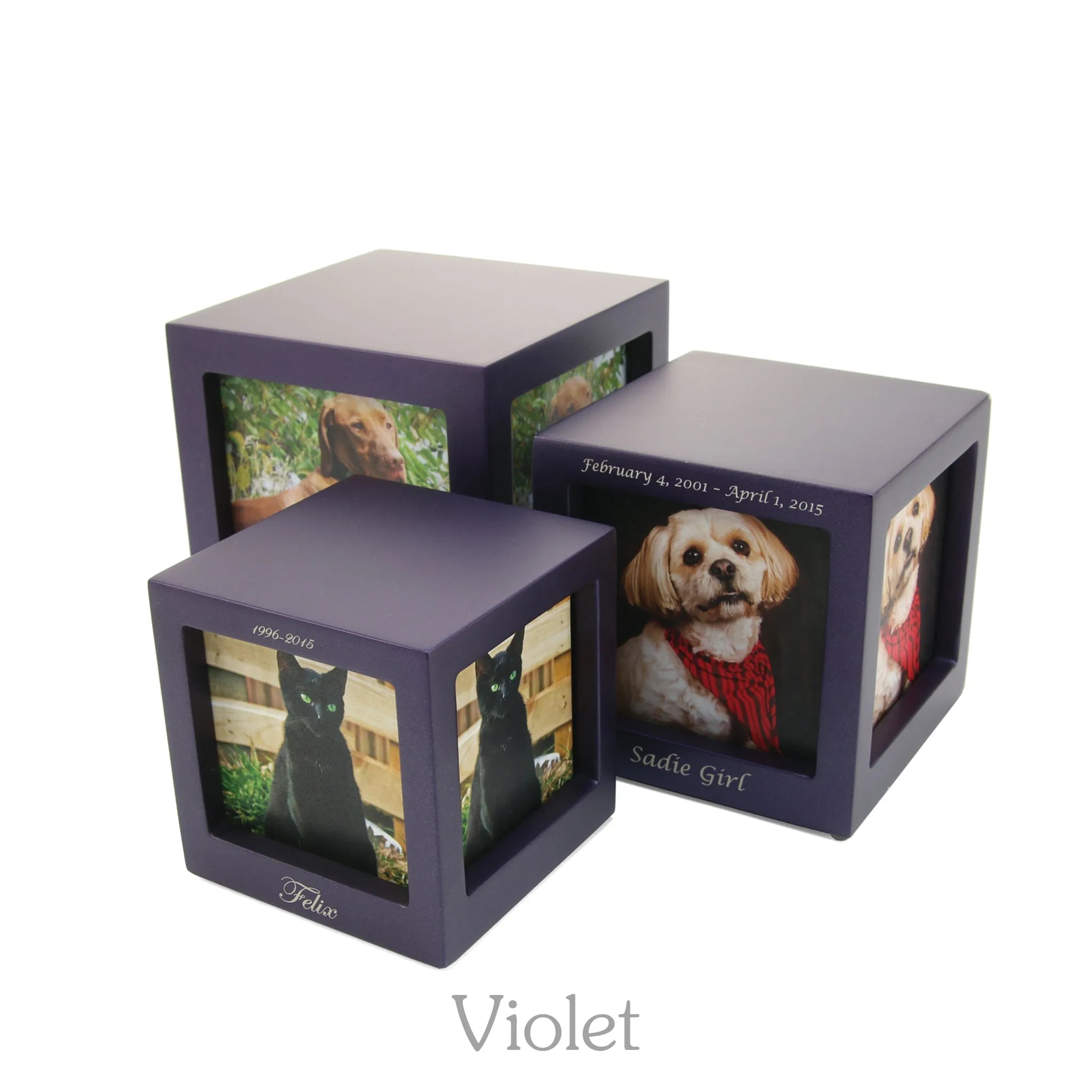 MDF Photo Cube