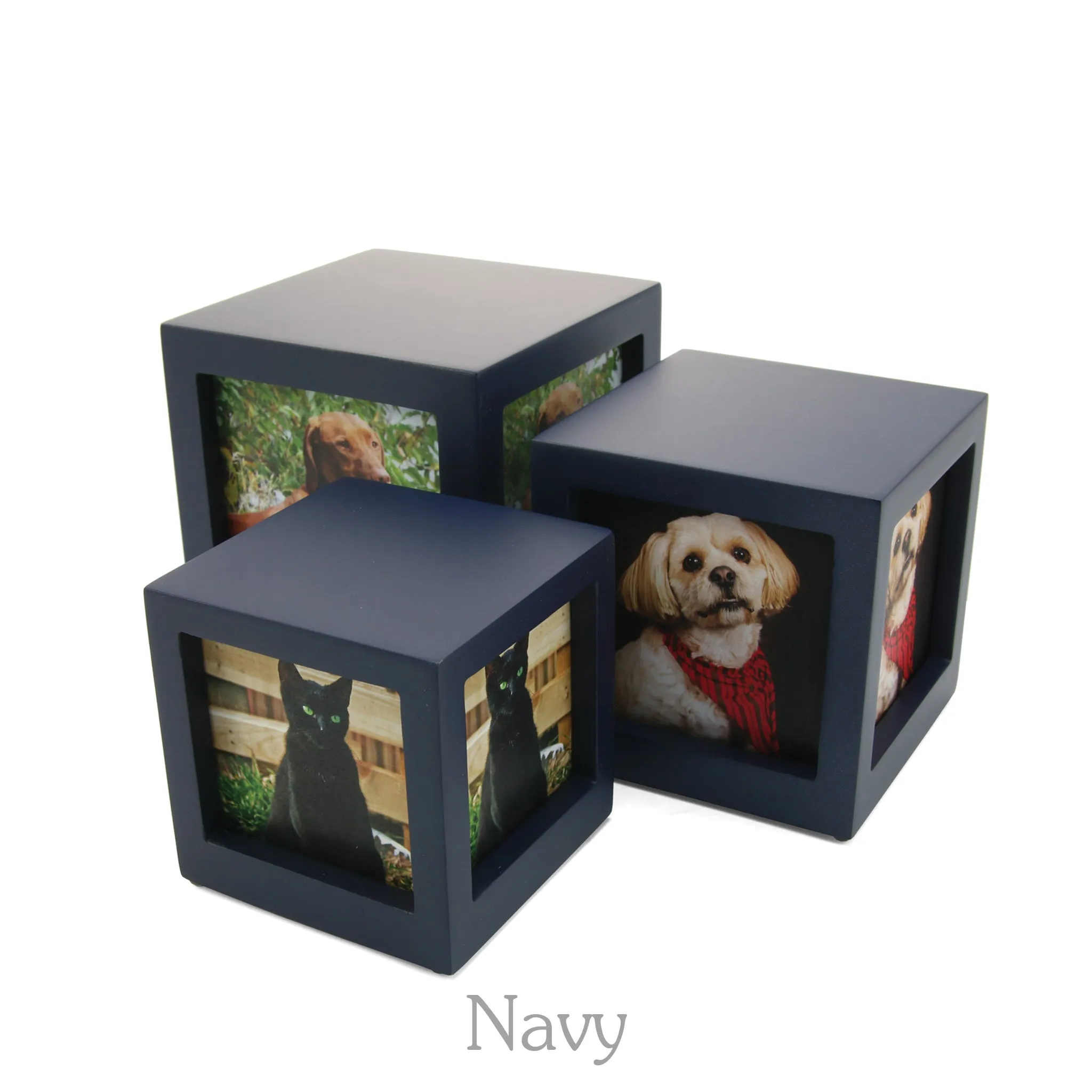 MDF Photo Cube