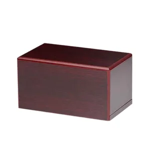 MEDIUM MDF Simplicity Urn -B038- Dark Cherry finish - Case of 20