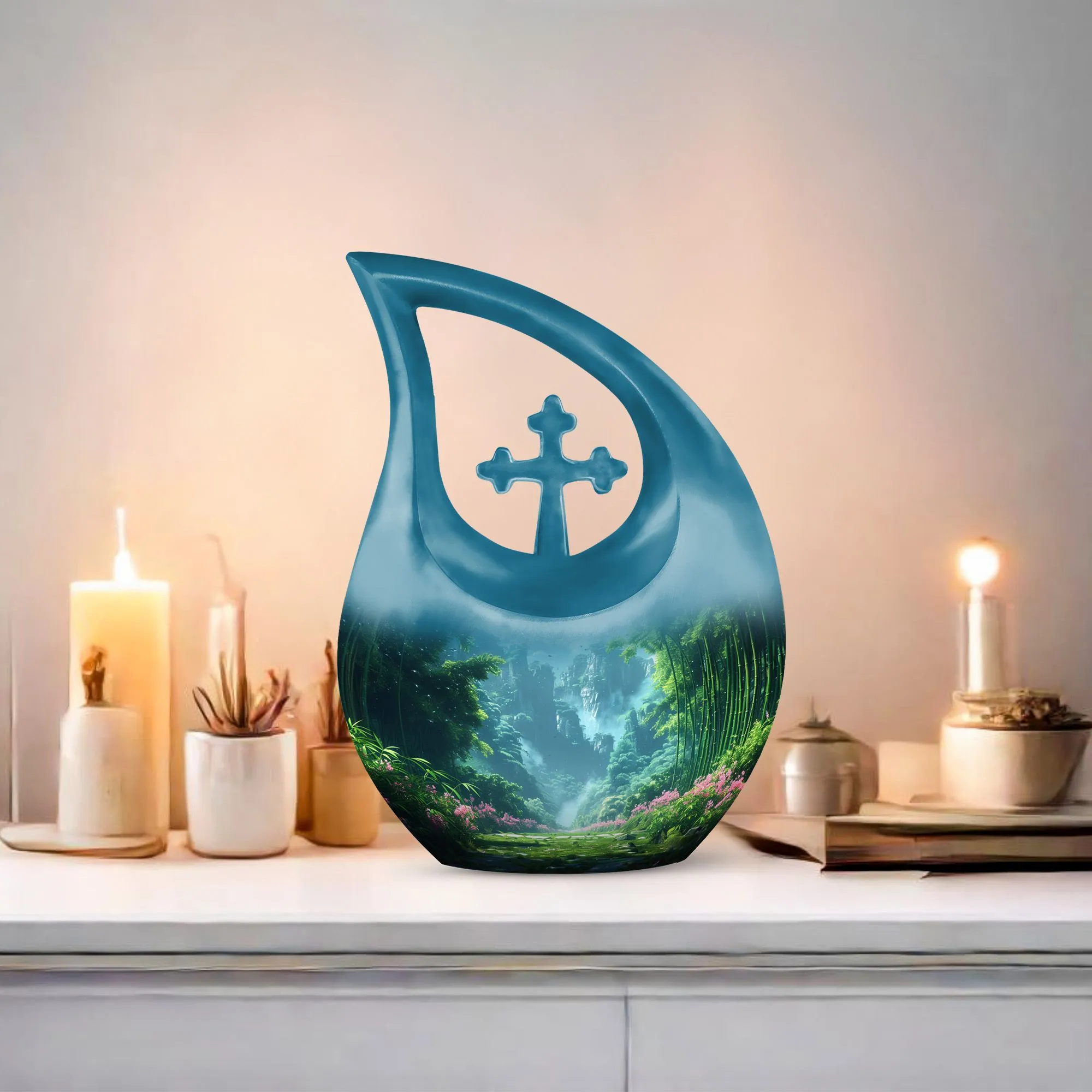 Memorial Urn - A Mother's Beautiful Lasting Remembrance
