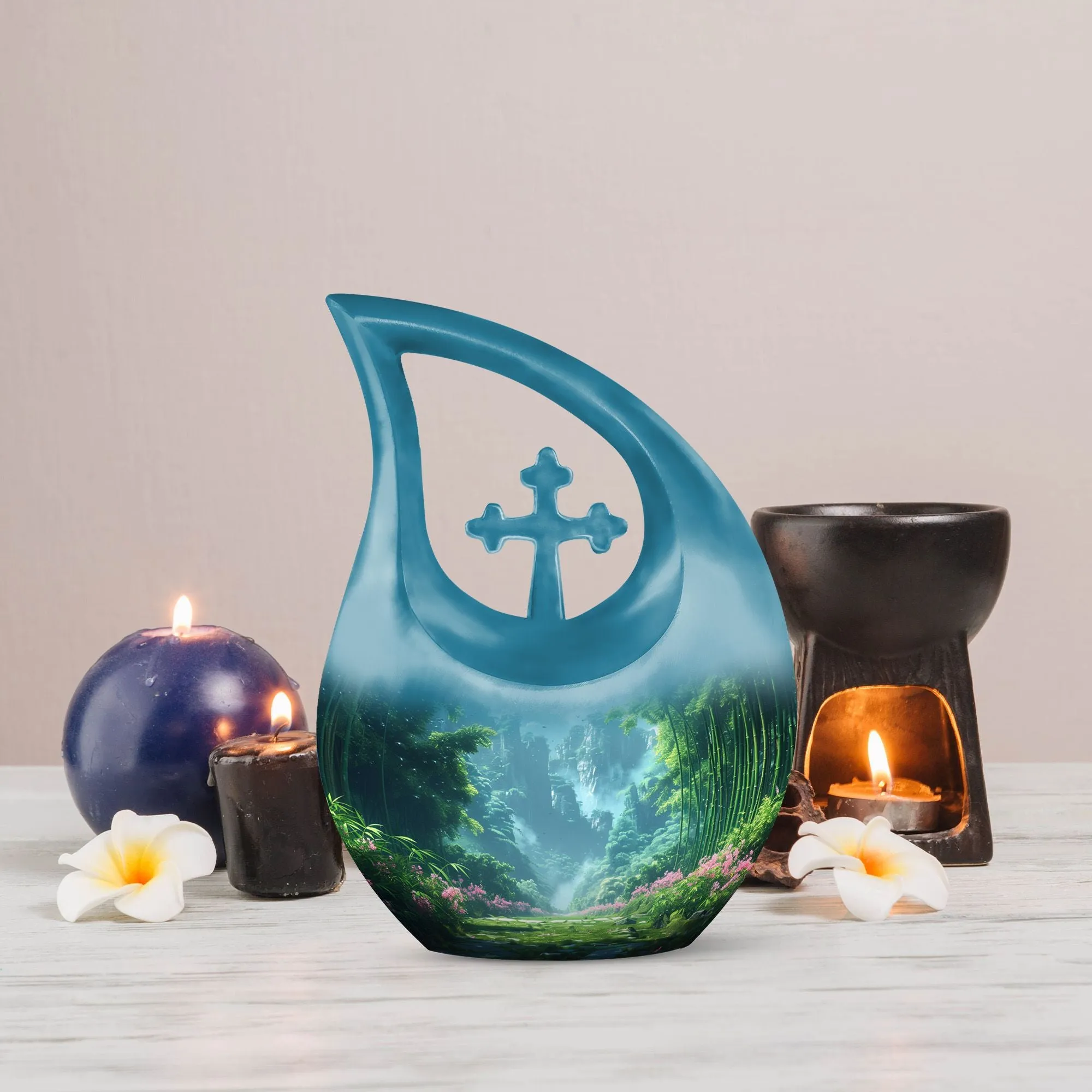 Memorial Urn - A Mother's Beautiful Lasting Remembrance
