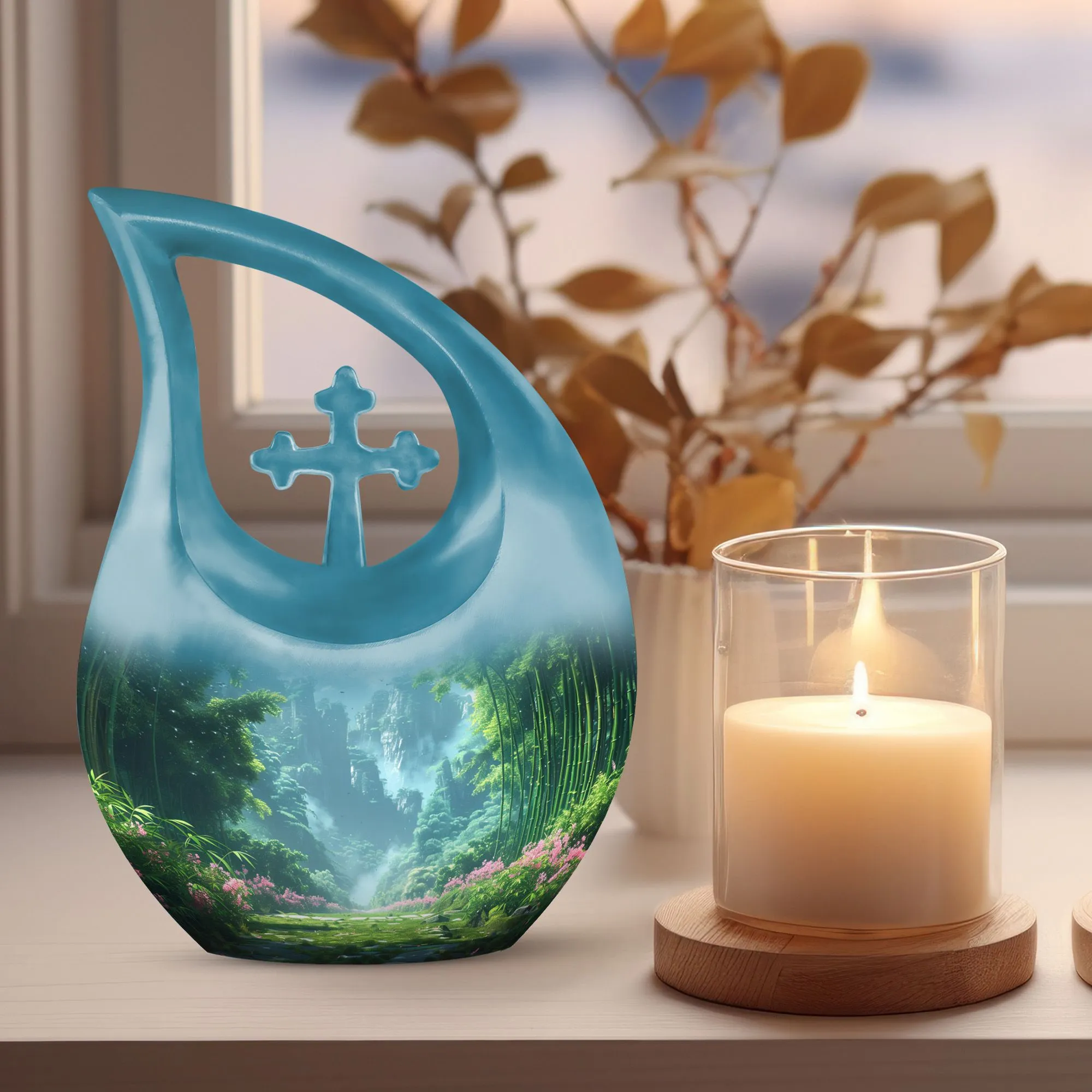 Memorial Urn - A Mother's Beautiful Lasting Remembrance