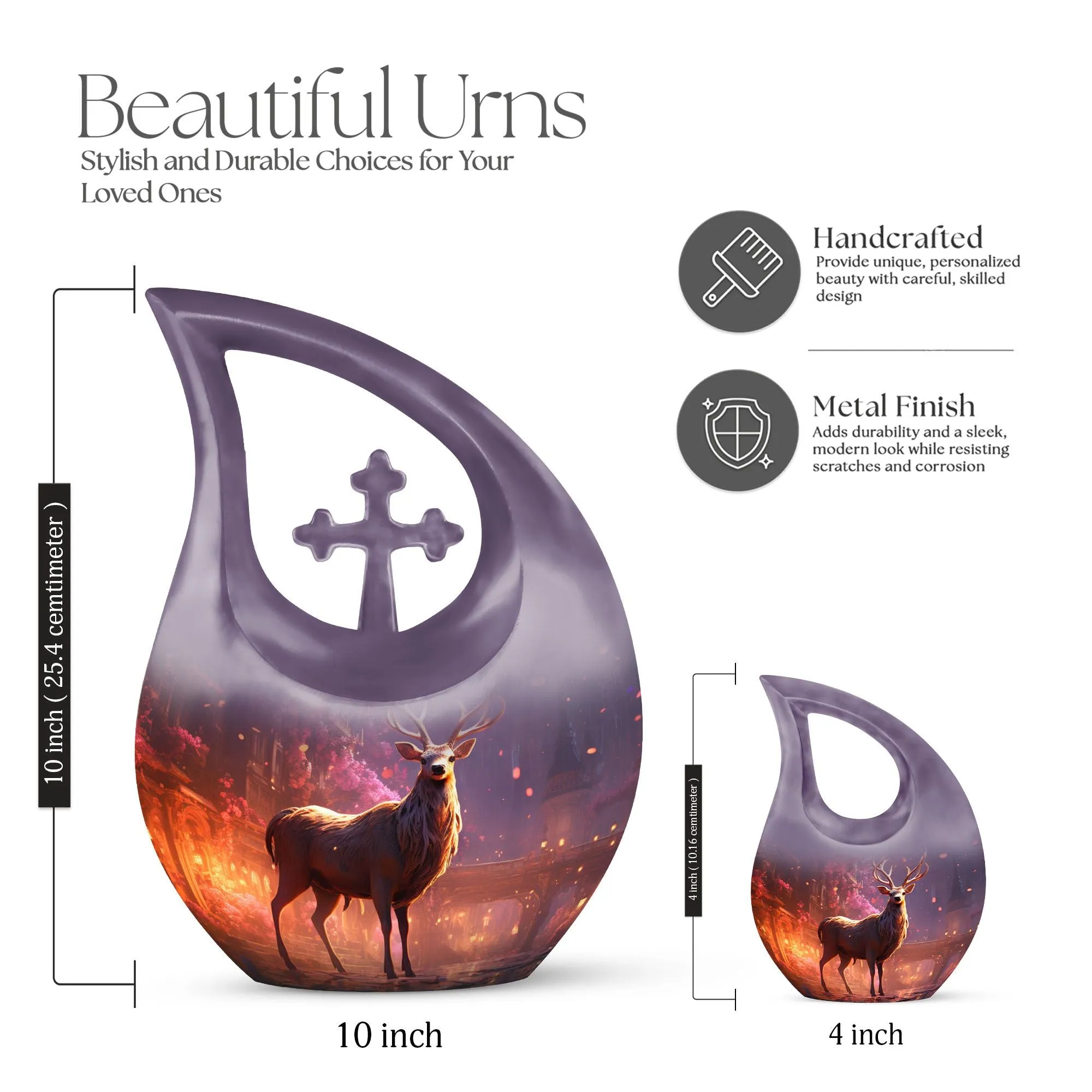Memories Deer Urn For Human Ashes - A beautiful Memorial
