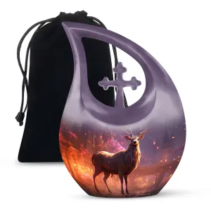 Memories Deer Urn For Human Ashes - A beautiful Memorial