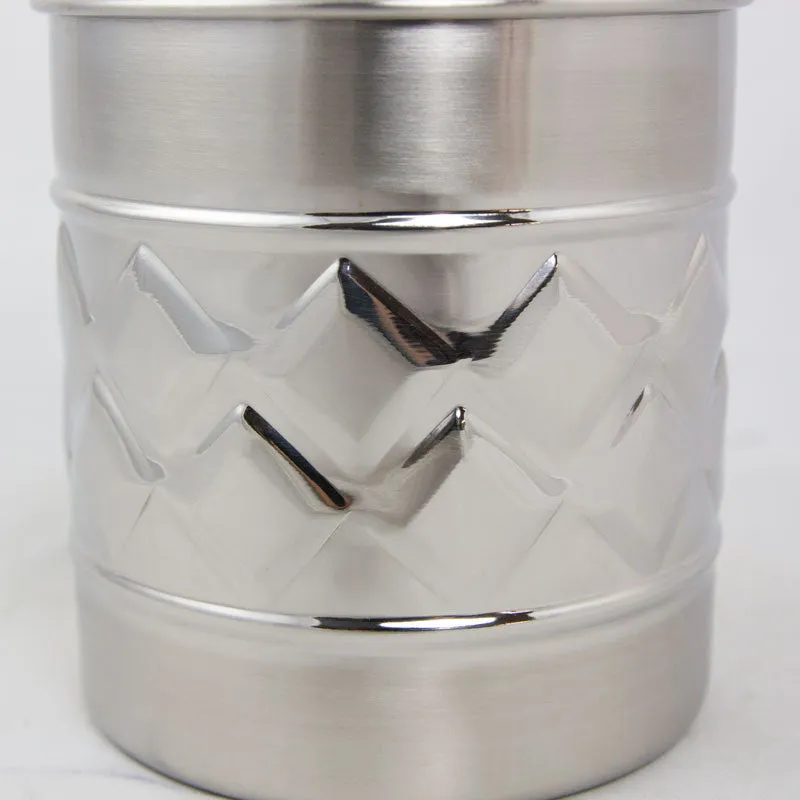 Metal Pet Cremation Urn With Waves