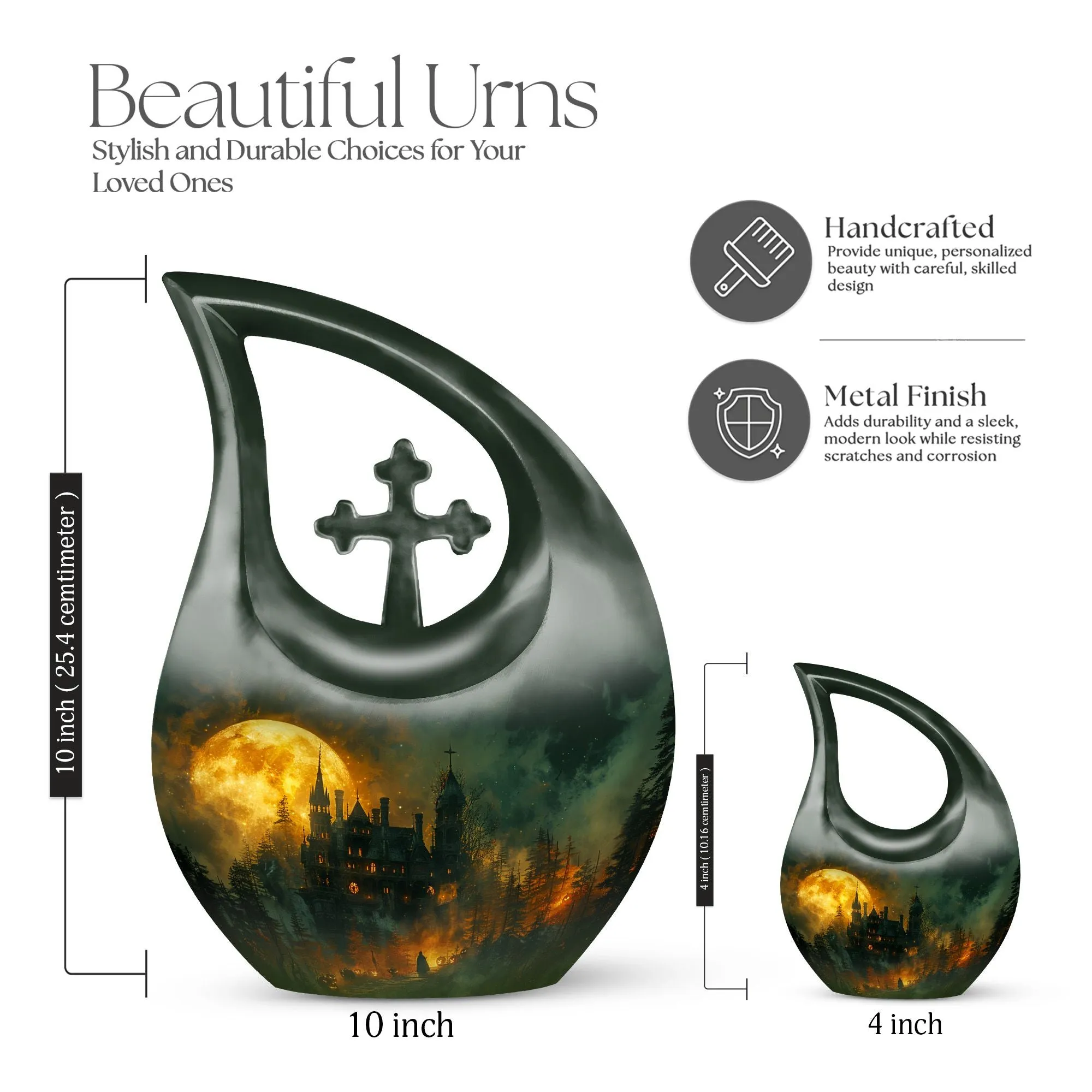 Midnight At The Urn Tribute: Small Keepsake Memorial Essential