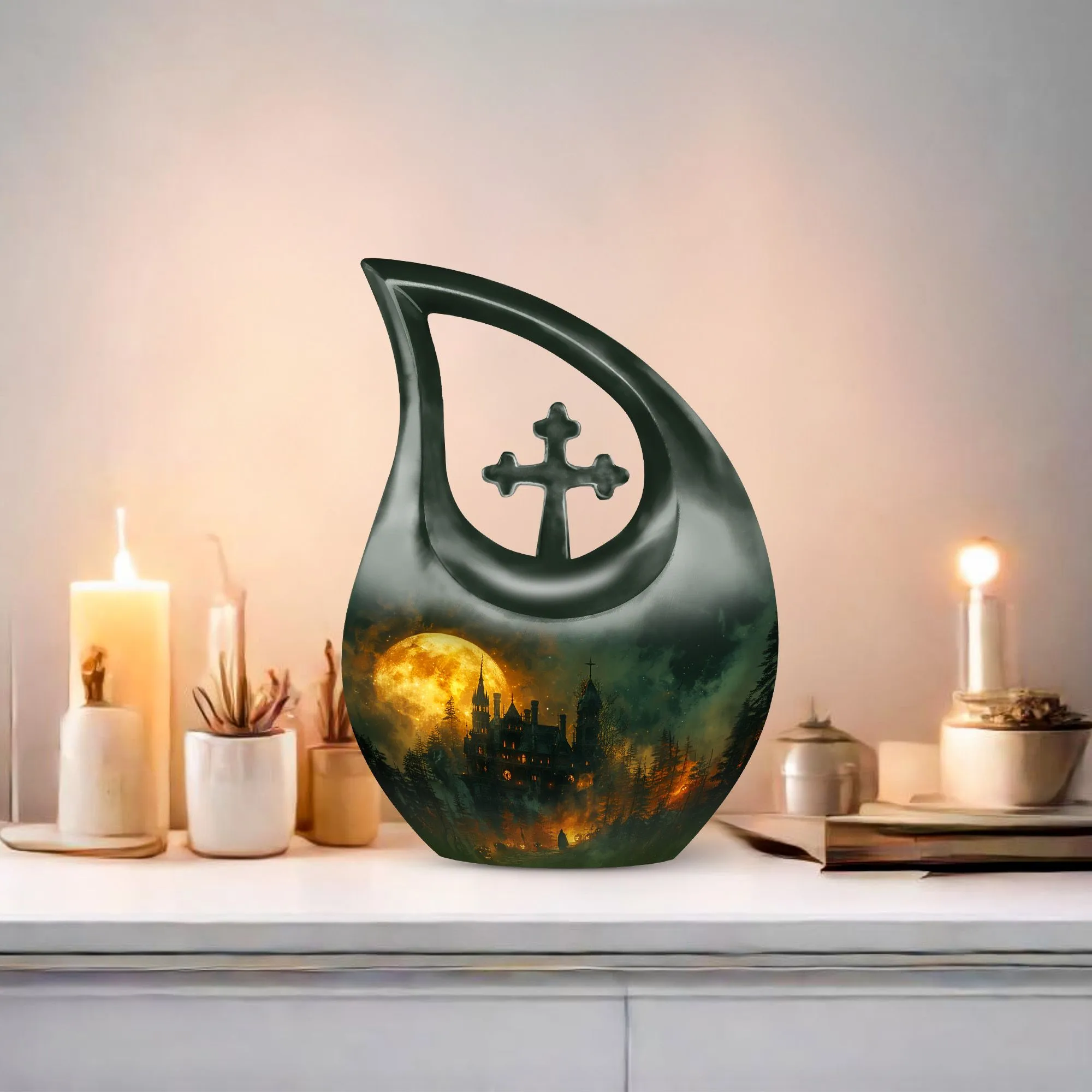 Midnight At The Urn Tribute: Small Keepsake Memorial Essential