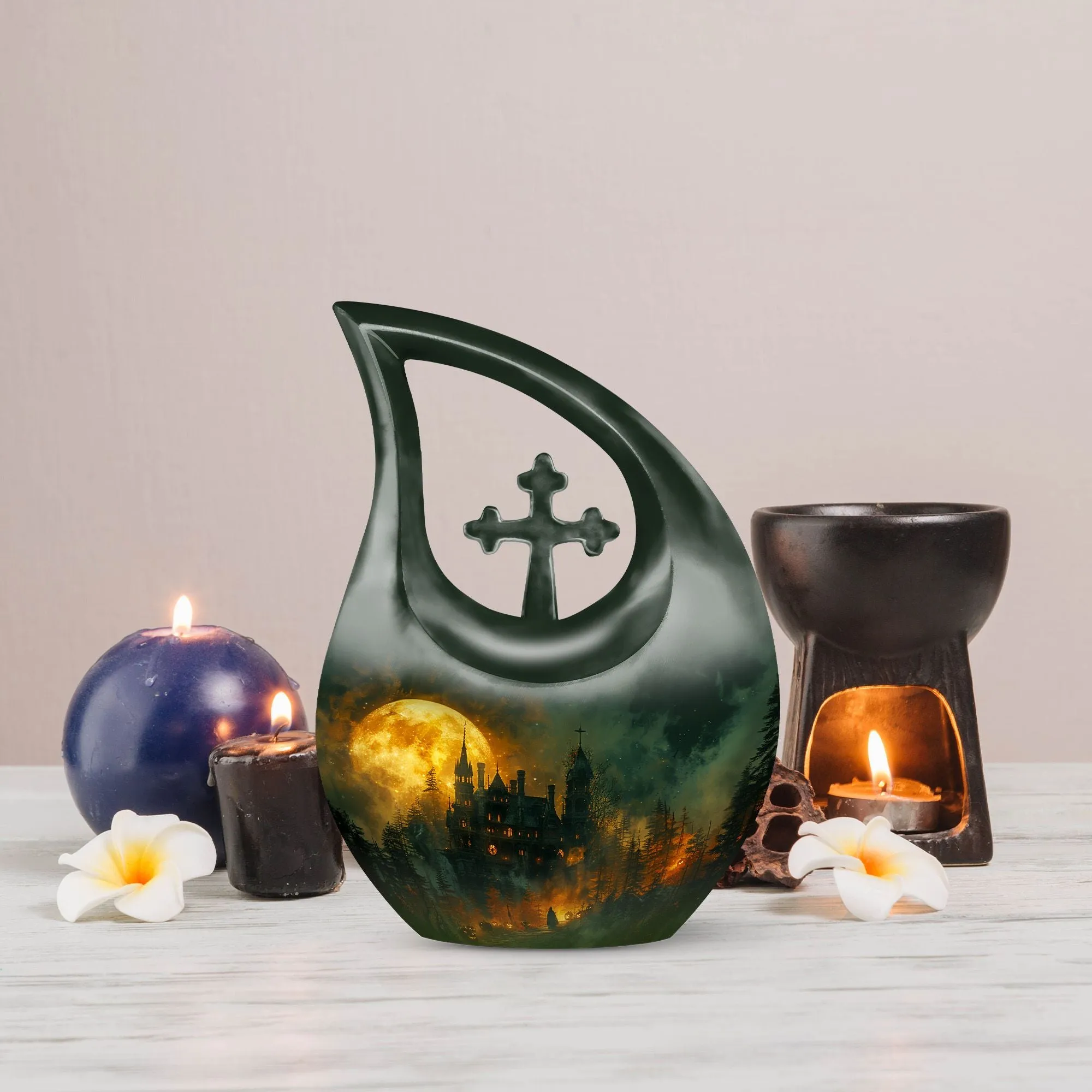 Midnight At The Urn Tribute: Small Keepsake Memorial Essential
